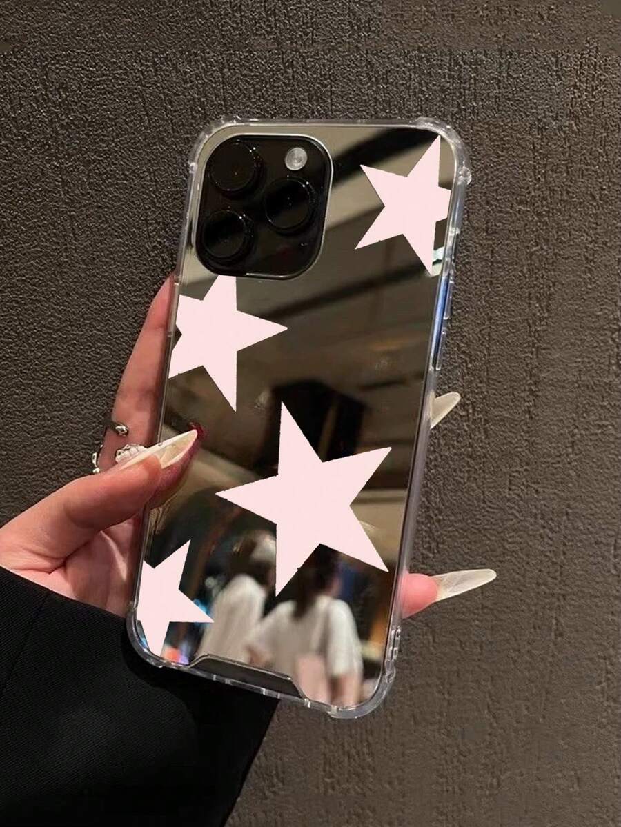 Capa Transparente com Estampa da Coleção Star Compatível com IPhone 13/11/17/17pro/16/14/15/15pro/15 Plus/15 Promax/11pro/12pro/13pro/14pro/12promax/13promax/14promax/14plus/17pro Max/17Air/16Pro/16plus/16promax/17promax&Compatível com Samsung Galaxy/A54/A14/A12/A13/A15/A32/A33/A24/A52S/S20/S21/S22/S23/S24/S23Plus/S24ultra/S25/A15/A33/A23 - Multicolorido - Visão 1