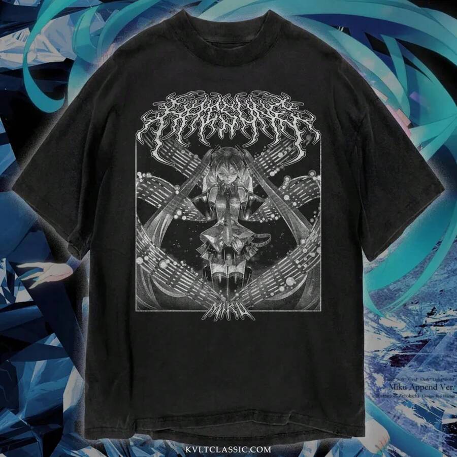Metal Band T-Shirt - Black - View 1