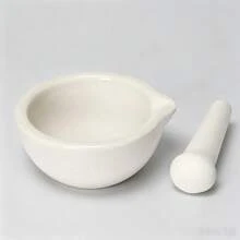 6ml Porcelain Mortar And Pestle Set, Multifunctional Herb Spice Garlic Crusher, Household Practical Kitchen Gadget - 1 - View 6
