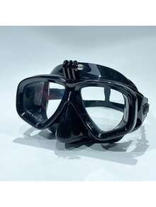 Professional Diving Mask Diving Goggles Suitable For  Small Sports Camera Full Dry Diving Goggles - View 2