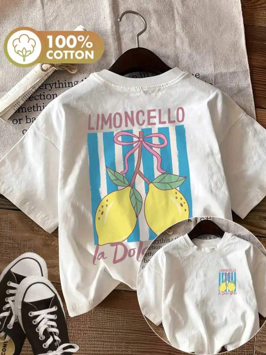 Vår/Sommar Överdimensionerade Toppar, 100% Bomull, Dam Kortärmade T-shirts, Fräscha och Roliga Citronmönstrade Sommarrandiga, Enfärgad Rund Halsringning, Mjuk och Bekväm, Casual, Streetwear, Y2K, Strand, Nyårsaftonfest, Semester, Toppar, Sommar, Vår, T-shirt, Gym, Sport, Festtoppar, Vintage, Karneval, Alla hjärtans dag, Maija, Damblusar, Dam Sommarkläder, Våroutfit, Roliga Sommar-T-shirts, Semester, Strand, Casual, Söta Blusar, Svarta Blusar, Vita Blusar, Sommarblusar, Dam Vårblusar, Dam Påskkläder, Karneval, Kontor/Vardagsrum/Hem/Minimalist, Dam Westernkläder, Amerikansk Retrostil, Unisex, Ytterkläder, Höst, Dam Plus Size, Alla hjärtans dag, Karneval, Blus - Vitt - Visa 1