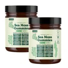 High Demand!Sea Moss Gummies 16-In-1 Ashwagandha Black Seed Oil Bladder Wrack Turmeric Vitamin C D3 With Manuka Burdock Root Dandelion Apple.Women Daily Nutrient Support - 75ml - View 10