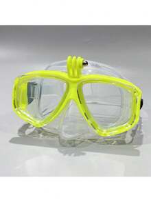 Professional Diving Mask Diving Goggles Suitable For  Small Sports Camera Full Dry Diving Goggles - View 5