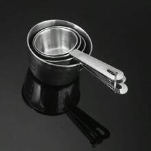 1pc Stainless Steel Dog Food Measuring Cup, Graduated Pet Food Spoon, Suitable For Cats And Dogs, Multiple Sizes Available, 60ml-235ml, 1/4 Cup~1 Cup - Multiple Specifications - View 6