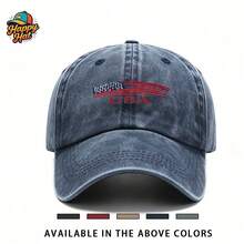 1PC Distressed Washed Waving Embroidered USA Flag Soft Baseball Cap Vintage Patriotic Dad Hat Adjustable Casual Sun Hat For Men Women Unisex Outdoor Travel Summer 4th Of July Independence Day Party Gift For Him Her Grey Blue Red G - 多色的 - 查看 5