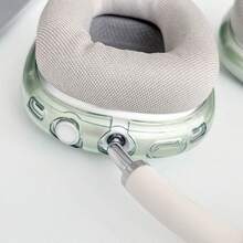 Casing Pelindung TPU Transparan yang Kompatibel dengan Headphone Max 2020/2024/2026 - Purple - View 6