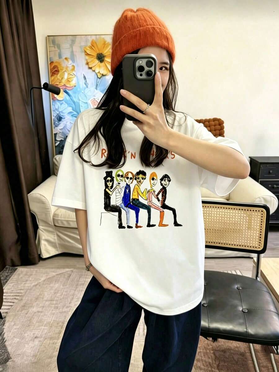 Women T-Shirts - White - View 1