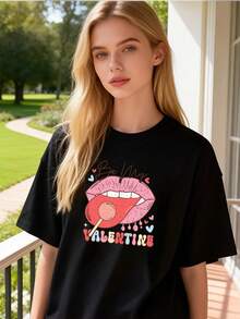 Women T-Shirts - Black - View 6