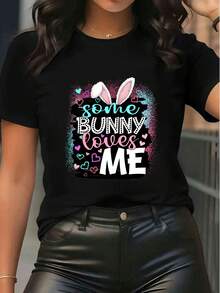 Women T-Shirts - Black - View 6