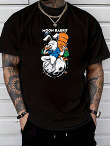 Men T-Shirts - Black - View 6