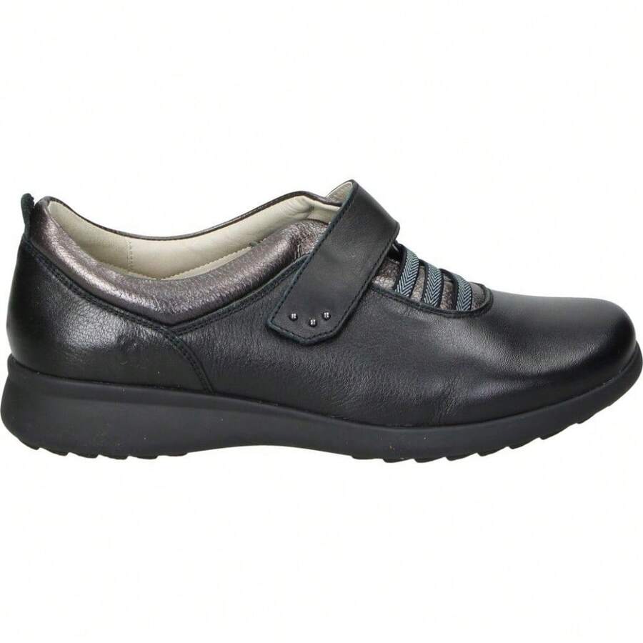Fluchos TREINTA'S 4025 Women's Black Shoes - Black - View 1