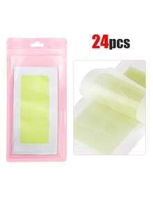 24/12/6/3/2/1pc Disposable Wax Strips, Suitable For Women's Facial Hair, Arms, Legs, Armpits, Eyebrows, Bikini Line And Other Areas, Easily Achieve Smooth Skin. - Multicolor - View 36