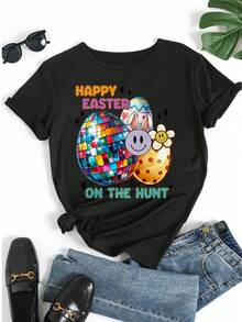 Women T-Shirts - Black - View 5