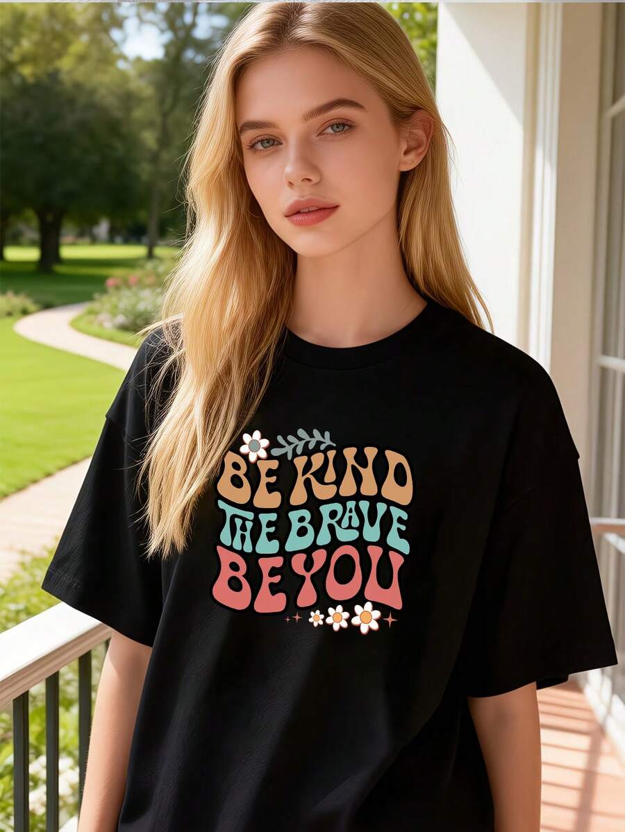 Women T-Shirts - Black - View 1