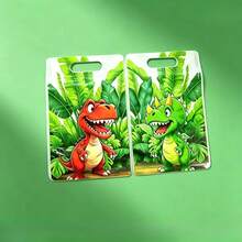 恐龍派對禮物袋 30/60入/包 叢林主題自封式立式塑膠禮物袋，適合裝男孩女孩恐龍生日派對用品 - 查看 6
