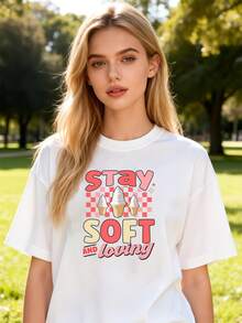 Women T-Shirts - White - View 6