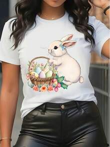 Women T-Shirts - White - View 1