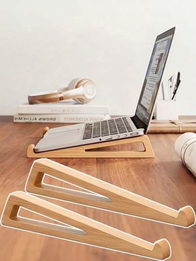 1 Paar tragbarer Laptop-Ständer mit Stativfuß und Wärmeableitungspad - geeignet für Tablets/E-Book-Reader, mobile Arbeitsplätze, Desktop, Schoß oder Reisen - unterstützt Smartphones, kompaktes Design
