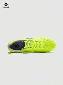 Sepatu Sepak Bola KELME Pria MG Short Stud, Sepatu Profesional untuk Pertandingan & Latihan Harian di Lapangan Rumput Alami dan Buatan, serta Frisbee. - Kuning berpendar - View 3