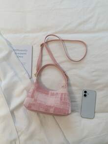 Fashion Shoulder Bag, New Versatile Foreign Texture Handbag, Women's Bag - Pink - View 10