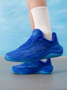 Under Armour CURRY Splash 25 AP-PPL 篮球鞋，男女通用轻便训练运动鞋，休闲日常穿着，款式编号：3028460-419 - 藍色 - 查看 1