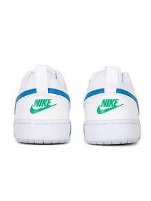 Nike 2026 New Style Children's And Girls' COURT BOROUGH LOW 2 Low-Top Sneakers Casual Shoes Women's Shoes BQ5448-123 - White and Blue - View 3