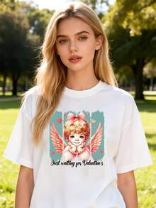 Women T-Shirts - White - View 6
