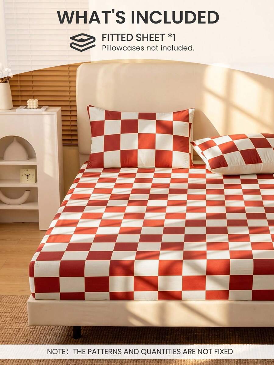 2/3pcs Fitted Sheet Set, Bedding, Mattress Protector Set, Comfortable Home Textiles, Breathable Anti-Pilling Mattress Cover, Home Decor, Suitable For All Seasons, Machine Washable
