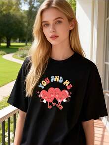 Kvinnor T-shirts - Svart - Visa 6