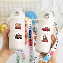 Miniso 500張裝迪士尼皮克斯汽車角色貼紙捲 綜合款圓形貼紙 閃電麥坤與拖車馬特 DIY手帳 剪貼簿 規劃本 整理 包裝 標記 手作 興趣愛好 家居裝飾 - 樣式 1 - 查看 3