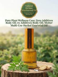 20ml Óleo Essencial Natural de Artemísia & Ginseng, Extrato Puro de Planta, Sem Aditivos, Óleo de Aromaterapia Multiuso para Massagem, Relaxamento Corporal & Hidratação da Pele - Floral - Visão 7