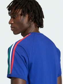 Adidas Originals 男款 ORIGINALS T-SHIRT 經典純棉三條紋運動短袖T恤 KC8641 - 寶藍色 - 查看 5
