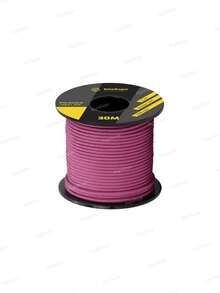 Cordón paracord 100% nailon, 2mm, 30m, tipo I de un solo hilo, cuerda para tienda de campaña, apto para camping, pulseras y talla grande - Multicolor - Ver 31