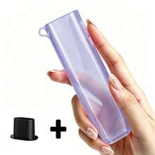 BLBLBL 1STE All New Solid Color Minimalist Transparent TPU Soft Material Protective Case With Hanging Hole FOR IQOS ILUMA I ONE + One Replacement Tool, Wear-Resistant Lightweight TPU Material Anti-Drop Anti-Scratch Full Hand Feel Non-Slip, Suitable For Daily Use - Transparent Version - View 14