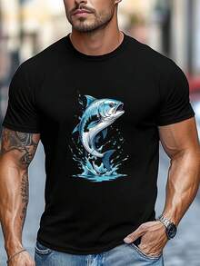 Camisetas de hombre - Negro - Ver 2