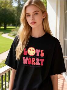 Women T-Shirts - Black - View 6