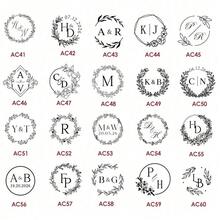 Customized Single Letter Embossed Seal - Personalized Wedding Envelope Seal Stamp, Initials Embossed Stamp For Invitations, Books - Multicolor - View 7