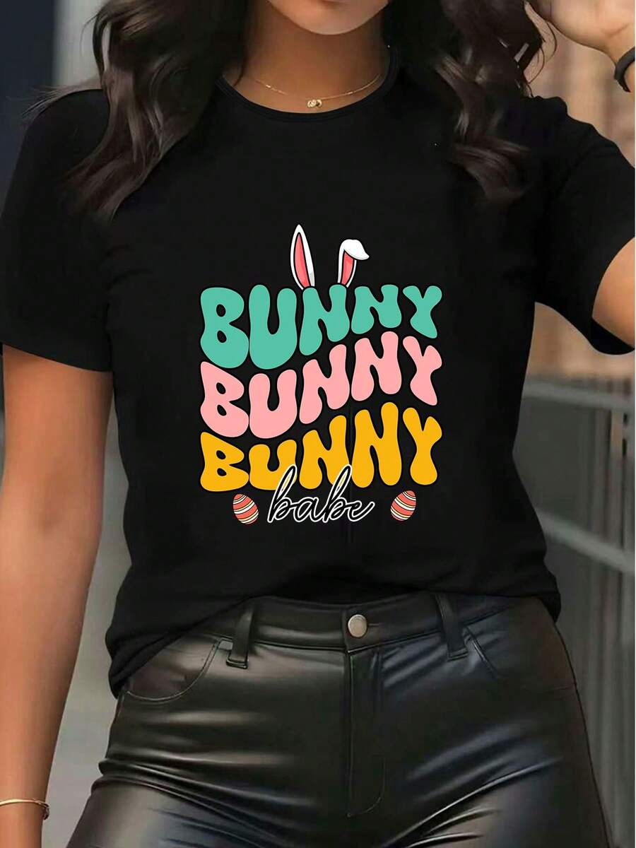 Women T-Shirts - Black - View 1