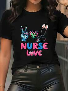 Women T-Shirts - Black - View 1
