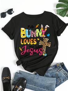 Women T-Shirts - Black - View 5