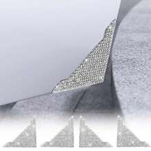 4pcs Shiny Rhinestone Car Door Corner Protector Stickers, Anti-Scratch Anti-Collision Self-Adhesive Protective Stickers, Suitable For Sedan, SUV Daily Parking - A - View 13