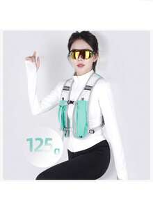 2pcs Night Running Backpack With Reflective Strips, Cycling And Running Casual Small Backpack, Outdoor Mountain Climbing Vest Bag - Multicolor - View 3