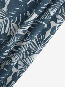 Pantalones cortos de surf de playa de verano para hombre con estampado de palmeras, bañador con cintura ajustable - Multicolor - Ver 11