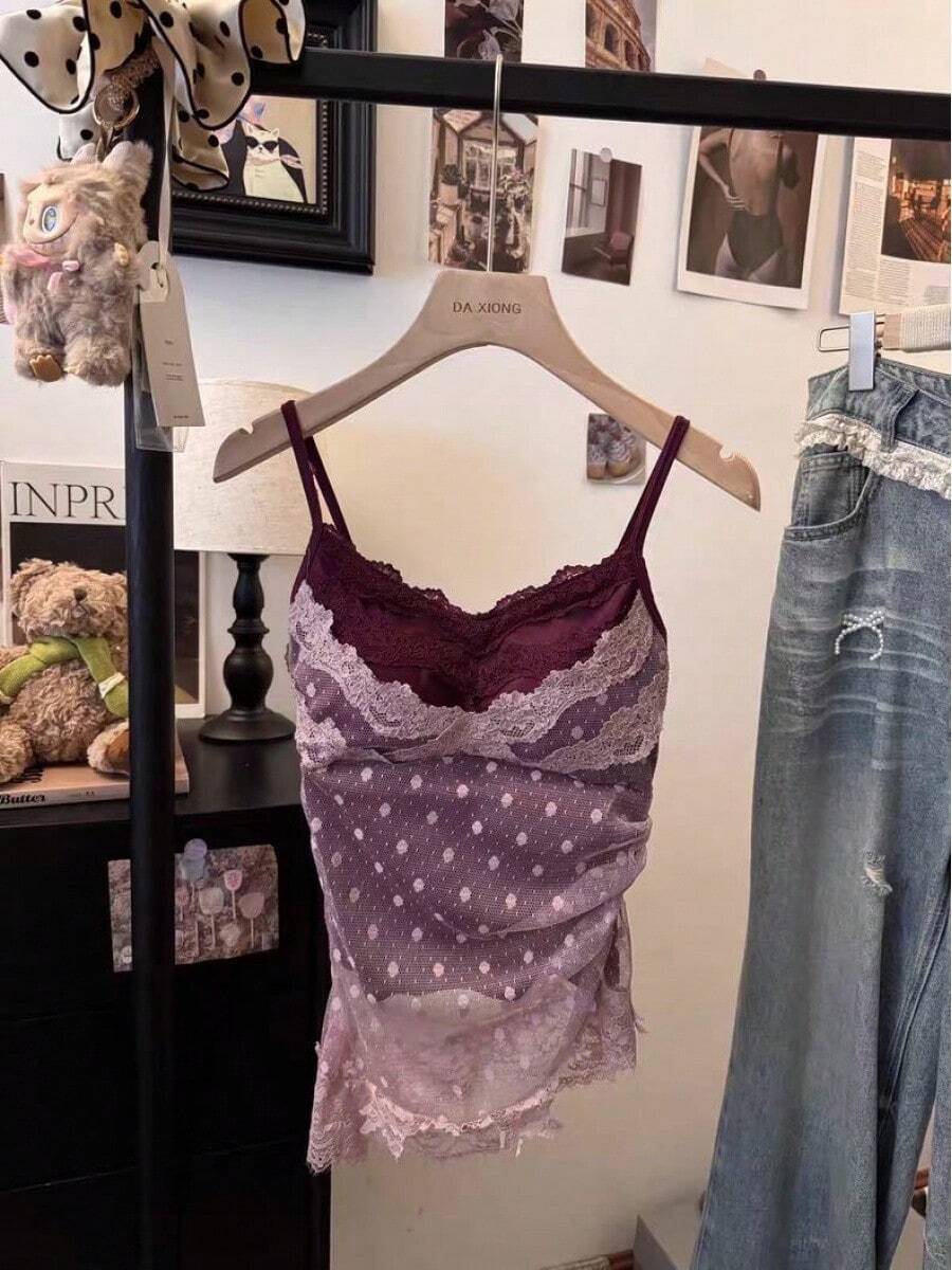 Women Lightweight Cardigans - Purple [Selected High-quality - With Bra Pads] - View 1