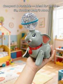 Children's Elephant Toy, Electric, Can Sing, Dance And Rotate, Suitable For Boys And Girls, With Lights And Educational Functions - Multicolor - View 10