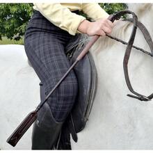 Leather Riding Crop Horse Riding Show - Jumping Race Whip Equestrian - Brown - View 4