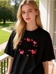 Women T-Shirts - Black - View 1