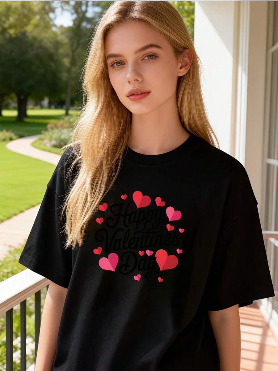 Women T-Shirts - Black - View 1