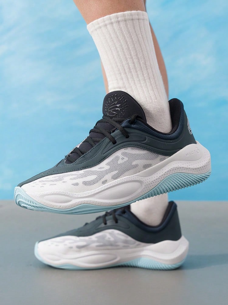 Under Armour CURRY Splash 25 AP-BLK 女士男士籃球鞋 戶外休閒運動鞋 日常休閒3028460-001 - 白色/黑色 - 查看 1