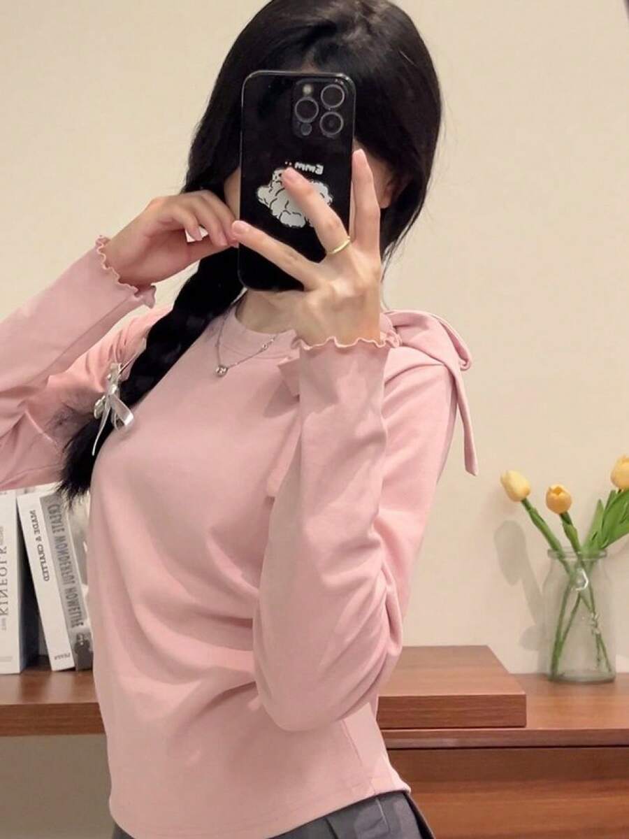 Women Tops - Pink - View 1